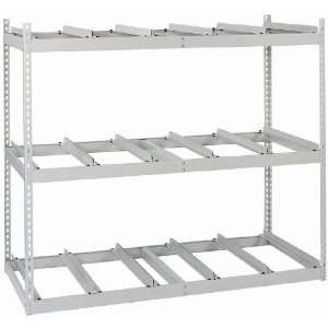 Lyon DD73006R 4 Level Basic Record Storage Rack Starter with Guide 