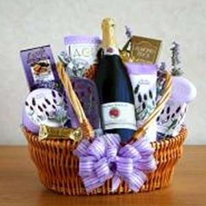 Sparkling Lavender Retreat Gift Basket  Grocery & Gourmet 