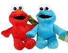   SESAME STREET Stuffed Doll Elmo & Cookie Monster Plush Toy Set x 2