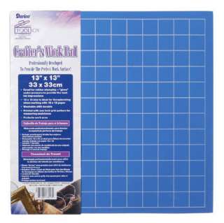 Crafters WORK PAD Mat with Printed Grid   Rubber Stamping  