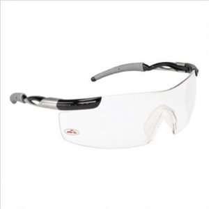   Style Safety Glasses With Black And Silver Frame And Indoor/Outdoor