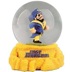   Carolina Pirates Musical Snow Globe 