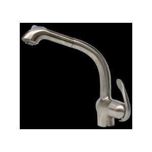  Cucina 1508 18 AZURE SPOUT SIDE LEVER PULL DOWN WITH WHITE 