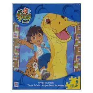    Go Diego Go Woodboard Puzzle   Diego and a Dinosaur Toys & Games