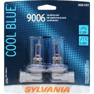  Sylvania 9006CB/BP TWIN Cool Blue Halogen Headlight Bulbs 