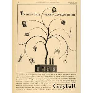  1932 Ad Graybar Electrical Equipment Plant New York 