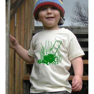 Lawn Mower American Apparel Organic Toddler T Shirt  