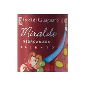  2007 Miralde Negroamaro 750ml Grocery & Gourmet Food