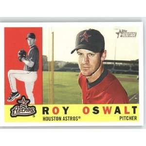  Roy Oswalt / Houston Astros   2009 Topps Heritage Card 