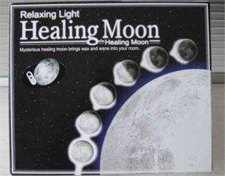 LED Wall Night Light Healing Moon Lamp / Remote Control  