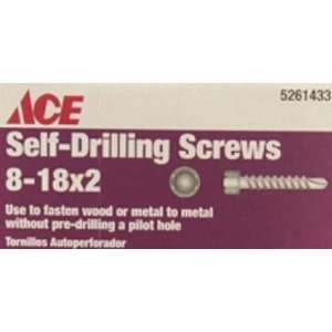  Bx/1lb x 2 Ace Self Drilling Sheet Metal Screw (46174ACE 