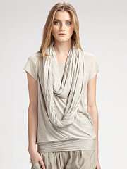  Donna Karan Tissue Layer Infinity Scarf