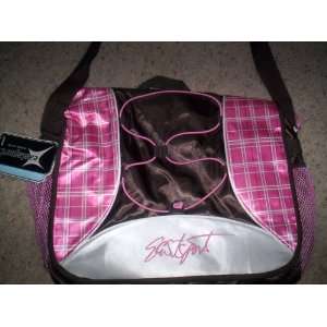  Eastsport Messenger bag/Brown/Pink Bag 