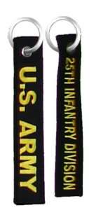   25th Infantry Division USA Military Key Ring Key Chain US Army 25th ID