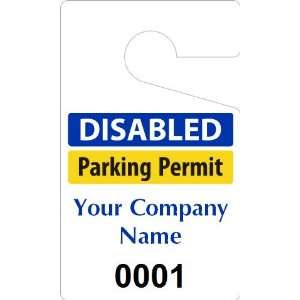  Plastic ToughTags for Handicapped Parking Permits ValueTag 