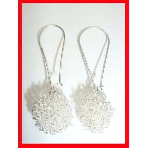   Sterling Silver Handmade Dangle Earrings #2007 Arts, Crafts & Sewing