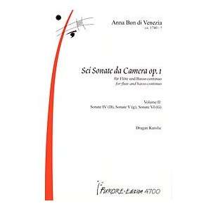  Sonaten fur Flote op. 1 Vol. 2 Sonate 4 6 Musical 
