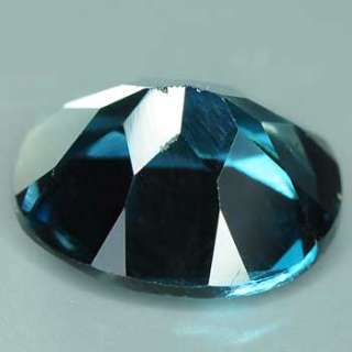 68CTS LUSTER LONDON BLUE TOPAZ NATURAL MINED OVAL  