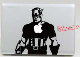 Captain America humor apple MacBook pro Air Skin Art decal sticker  13 