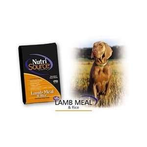  NutriSource Adult Dog Lamb Meal & Rice Formula 18 lb bag 