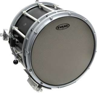 Evans Hybrid Marching Snare Drum Batter Head Grey 14in 019954953904 