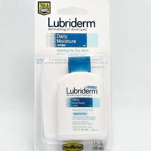  Lubriderm Fragrance Free Daily Moisture Travel Size 1 oz 