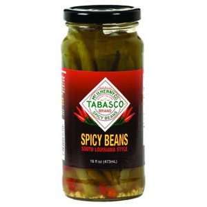 Tabasco, Bean Green Spicy, 16 Ounce (12 Pack)  Grocery 