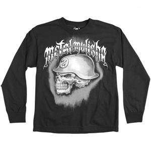 Metal Mulisha Youth Rundown Longsleeve T Shirt   Small/Black