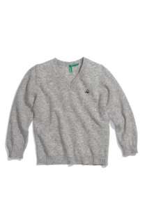 United Colors of Benetton Kids V Neck Wool Sweater (Toddler 