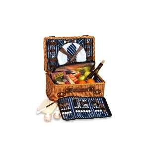  Picnic Plus Wynberrie 4 Person Willow Picnic Basket with 