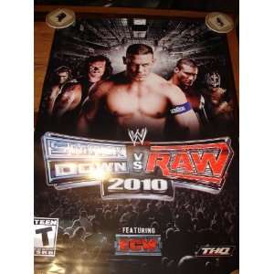  Smackdown Vs Raw 2010 Game Release Poster 