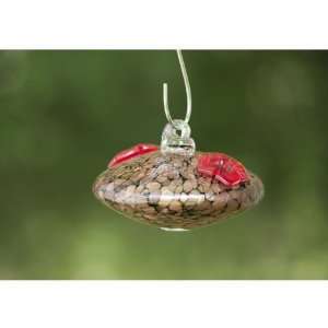  Saucer HummingBird Feeder   Copper Frit, Flower Feeding 