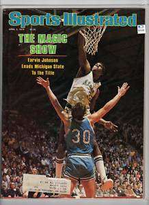 1979 Sports Illustrated Earvin Johnson, Michigan State  