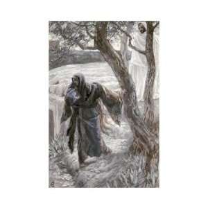 Christ Appears to Mary Magdalene by James jacques Tissot. Size 10.54 