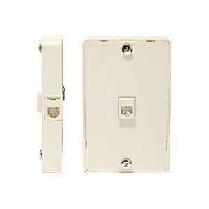   BELL S60015 Wall Phone Mounting Plate with Accessory Jack Electronics