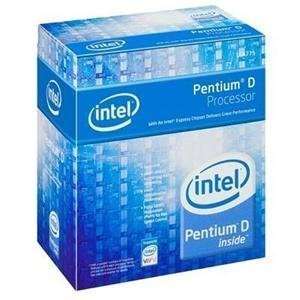  Processor  1 X Intel Pentium D Dual core 820 2.8 Ghz ( 800 