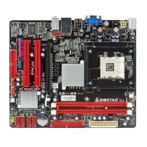  Biostar Socket 478/Intel G31/DDR2/A&V&L/Micro ATX Motherboard 
