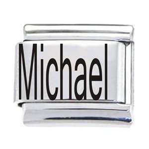  Body Candy Italian Charms Laser Nameplate   Michael 