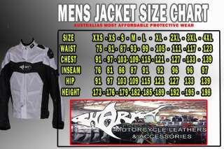 Shark Motorcycle Summer Airmax X Mesh Cordura Jacket Sizes XXS 6XL 