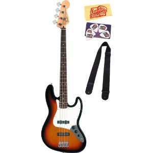  Fender Standard Jazz Bass, Rosewood Fretboard with Gear 