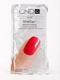 CND Shellac Nail Color Remover Wraps for nails  