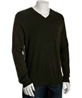 Harrison forest cashmere v neck sweater  
