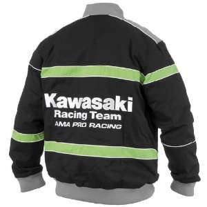  AMA KAWASAKI TWILL ZIP FRONT Jacket X Large KAW608 XL 