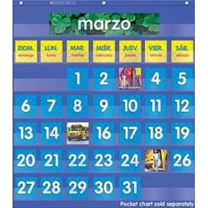   30169 5 Spanish Monthly Calendar Pocket Chart Add ons