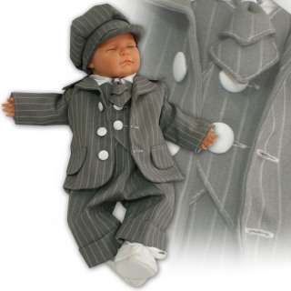 Baby Boy fleece quilted/ jacket.Christening/baptism/gift/winter outfit 