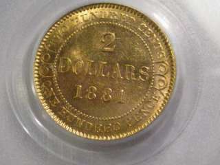   00 Coin. PCGS AU58. Old Green Holder. Newfoundland   Canada.  