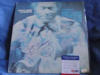 Chuck Berry Signed Record LP Chuck Berry Flashback PSA  