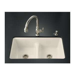 KOHLER K 5838 7U KA Deerfield Smart Divide Undercounter Kitchen Sink 