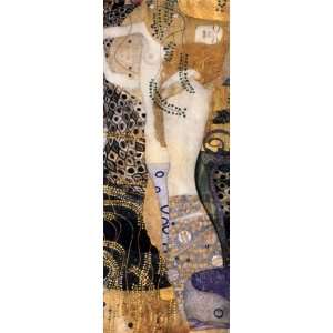 Oil Painting Reproductions, Art Reproductions, Gustav Klimt, Water 