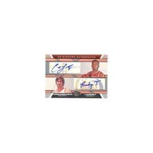  2007 Topps Co Signers Authentic Rudy Tomjanovich & Carl Landry 